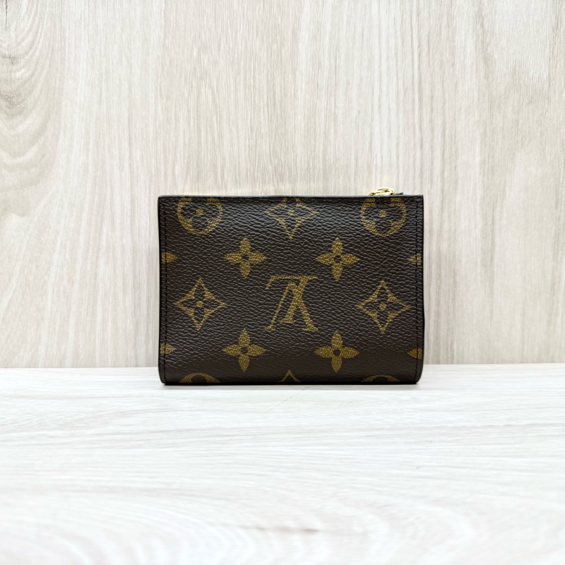 LV原花粉色Lisa短夾 M25692-1