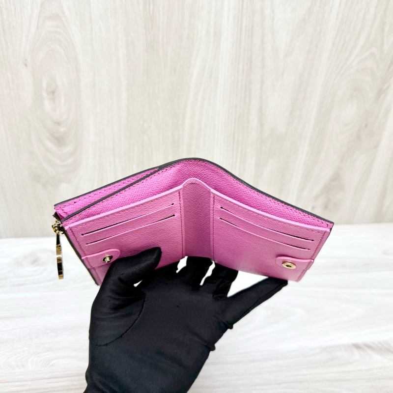 LV原花粉色Lisa短夾 M25692-7