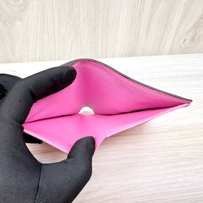 LV原花粉色Lisa短夾 M25692-9