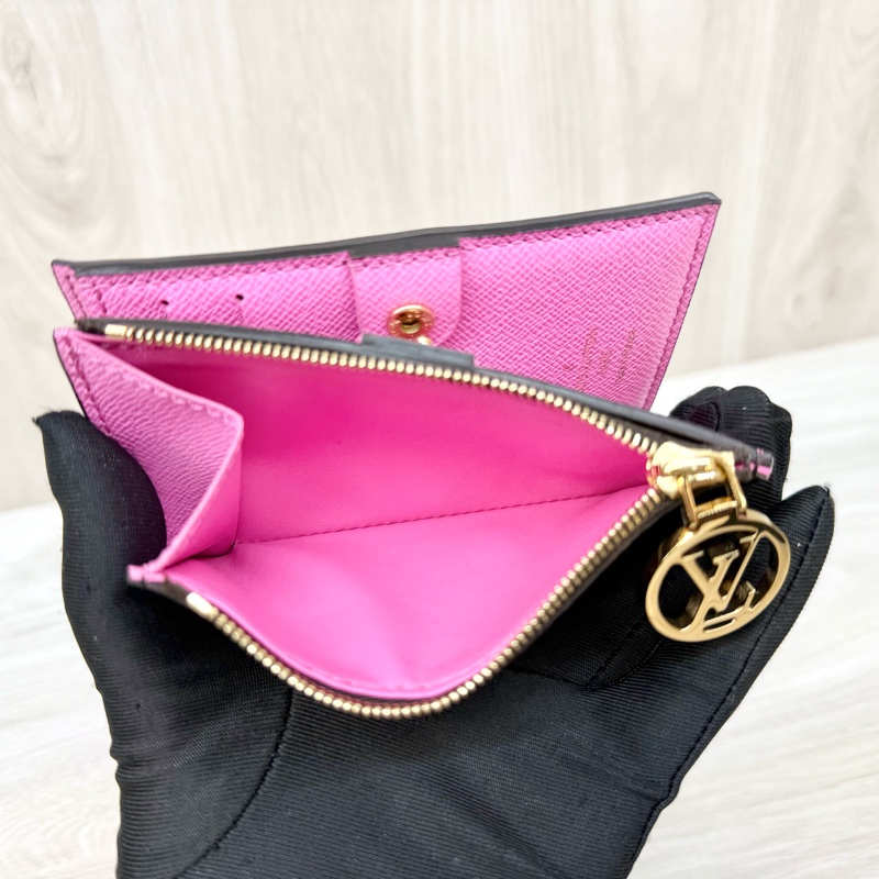 LV原花粉色Lisa短夾 M25692-11