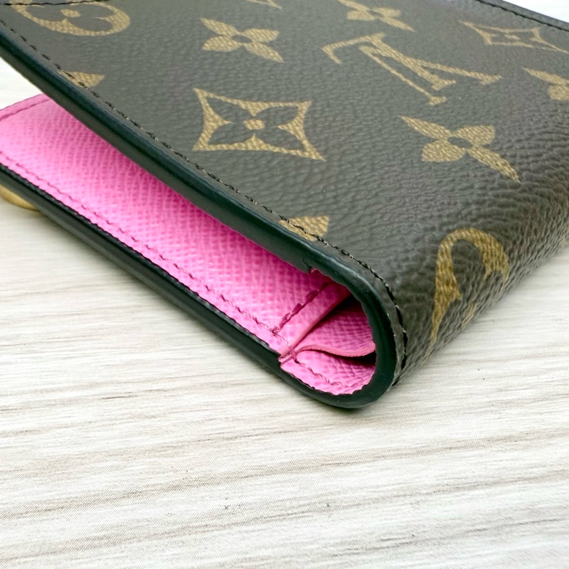 LV原花粉色Lisa短夾 M25692-13