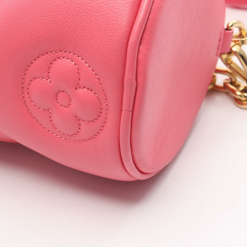 路易威登 Papillon BB 鏈條斜背包 M59826 泡泡粉紅 二手 LV-6