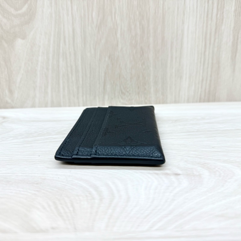 LV黑壓紋小牛皮雙面名片夾M81415-2