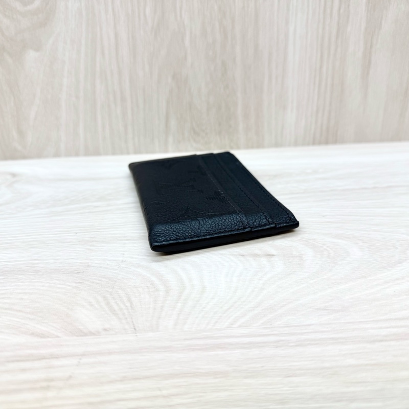 LV黑壓紋小牛皮雙面名片夾M81415-3