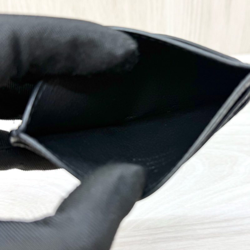 LV黑壓紋小牛皮雙面名片夾M81415-8