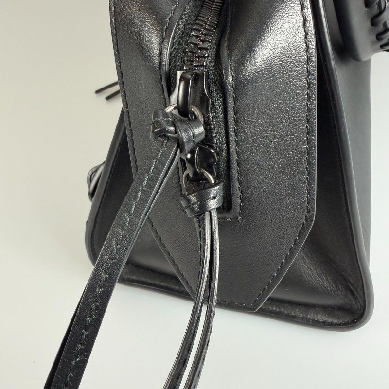 BALENCIAGA 638521 黑NEO CLASSIC機車包-7
