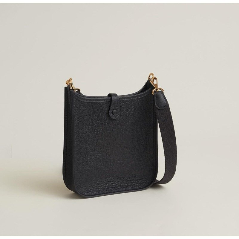 🌟Hermes 愛馬仕 mini Evelyne 依芙琳 16/3Y金釦/全新全配-3