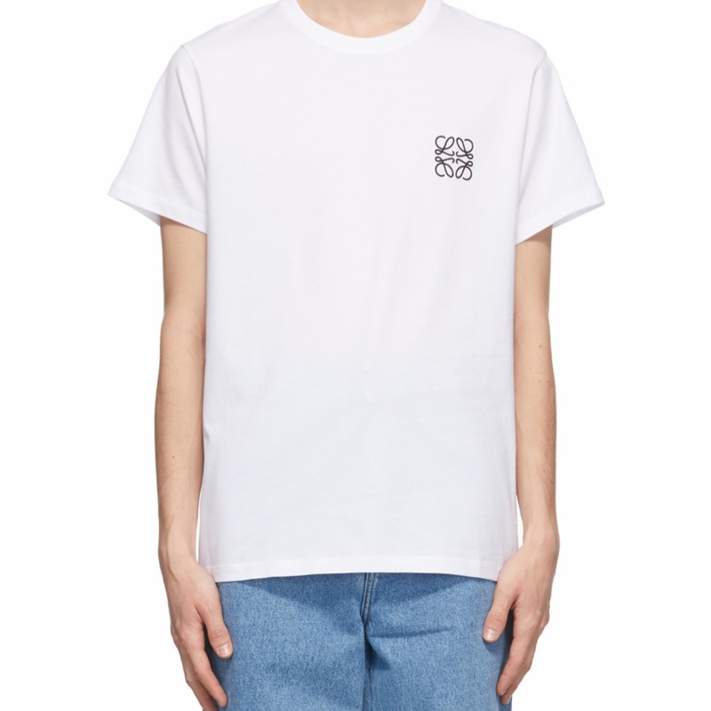 Loewe 男士 徽標短袖T恤4XL XXS XS S M L XL XXL XXXL碼-1