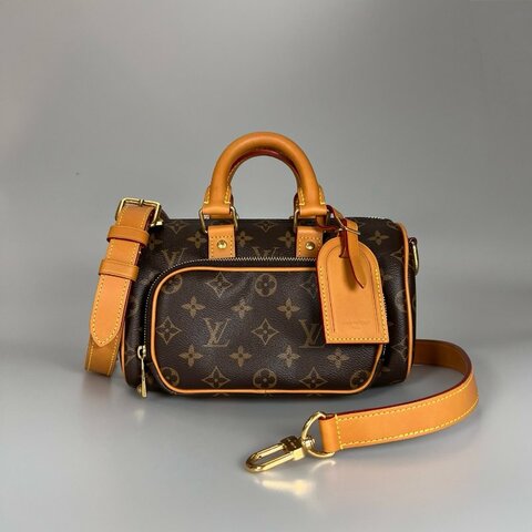 LV M14981/晶片款 老花Keepall 25 Cargo 手提包