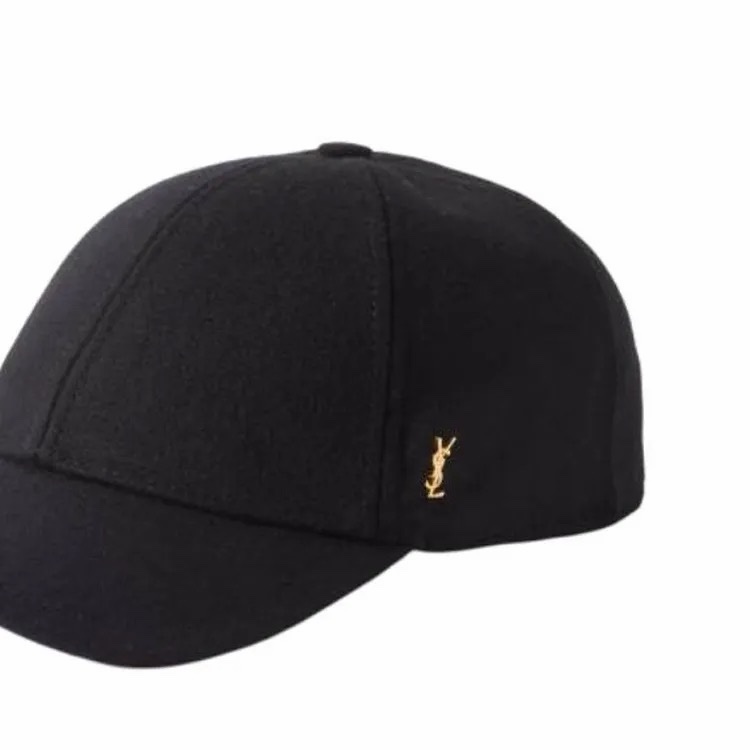 Saint Laurent 男女同款 徽標帽子57 59碼-2