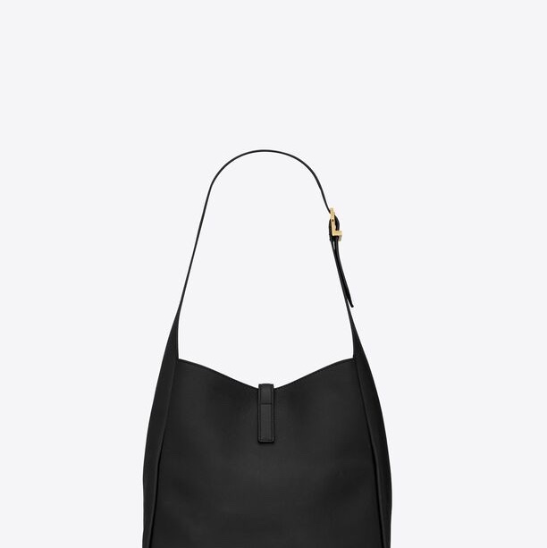 Saint Laurent 女士 小號 LE 5 À 7 柔軟小粒面皮革單肩包均碼碼小號、23cm*8.5cm*22cm-2