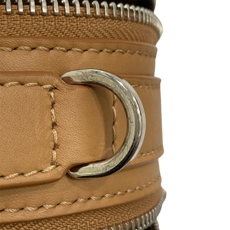 LOEWE 羅威 CAMERA BAG MINI 相機包 小牛皮 焦糖色 銀釦-18