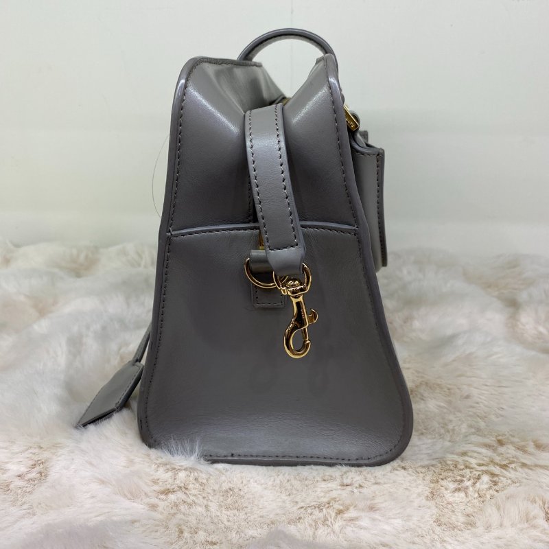 YSL Cabas 手提側背包(灰)-1