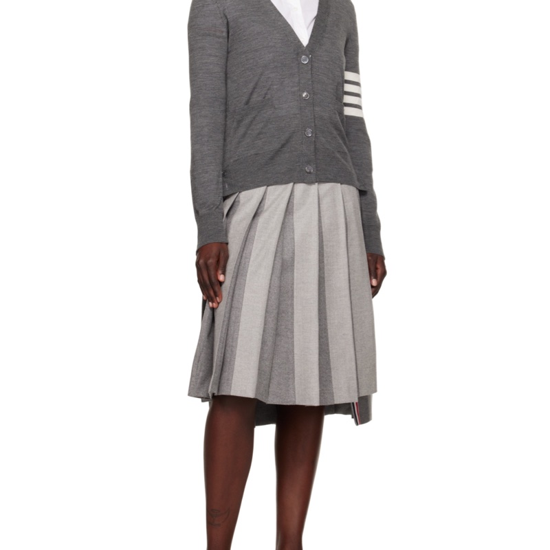 Thom Browne 女士 四條紋羊毛開衫IT-36 IT-38 IT-40 IT-42 IT-44碼-2