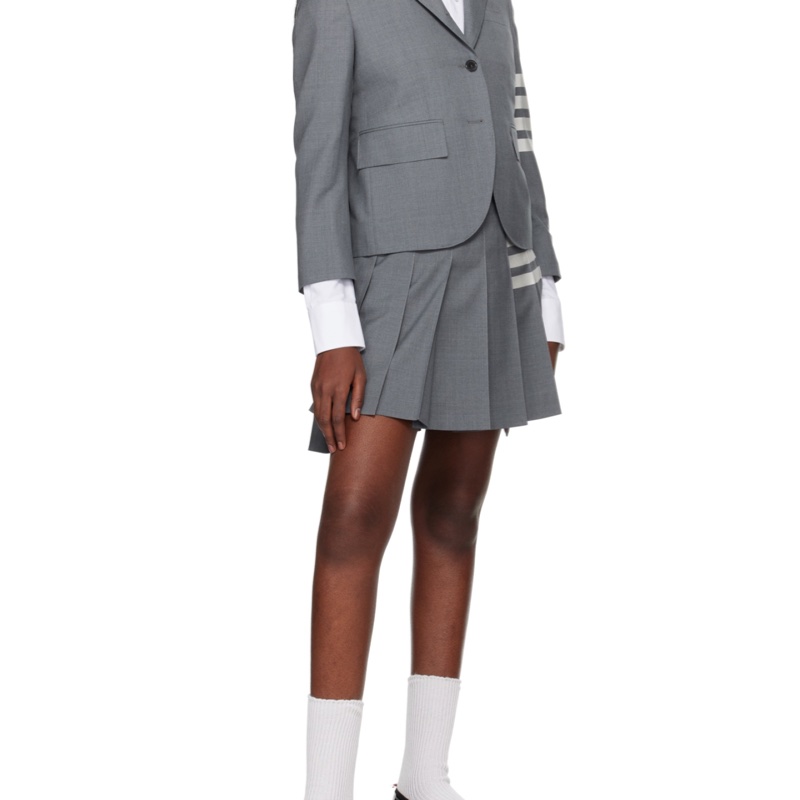 Thom Browne 女士 經典四條紋西裝外套IT-36 IT-38 IT-40 IT-42 IT-44碼-4