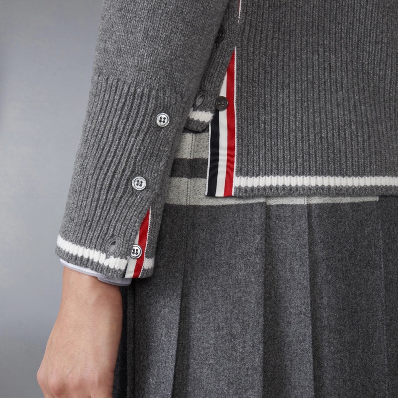 Thom Browne 女士 羊毛開衫IT-38 IT-40 IT-42 IT-44碼-4