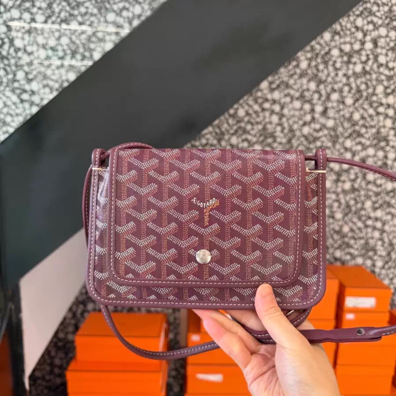 Goyard 酒紅信封包 24產-1