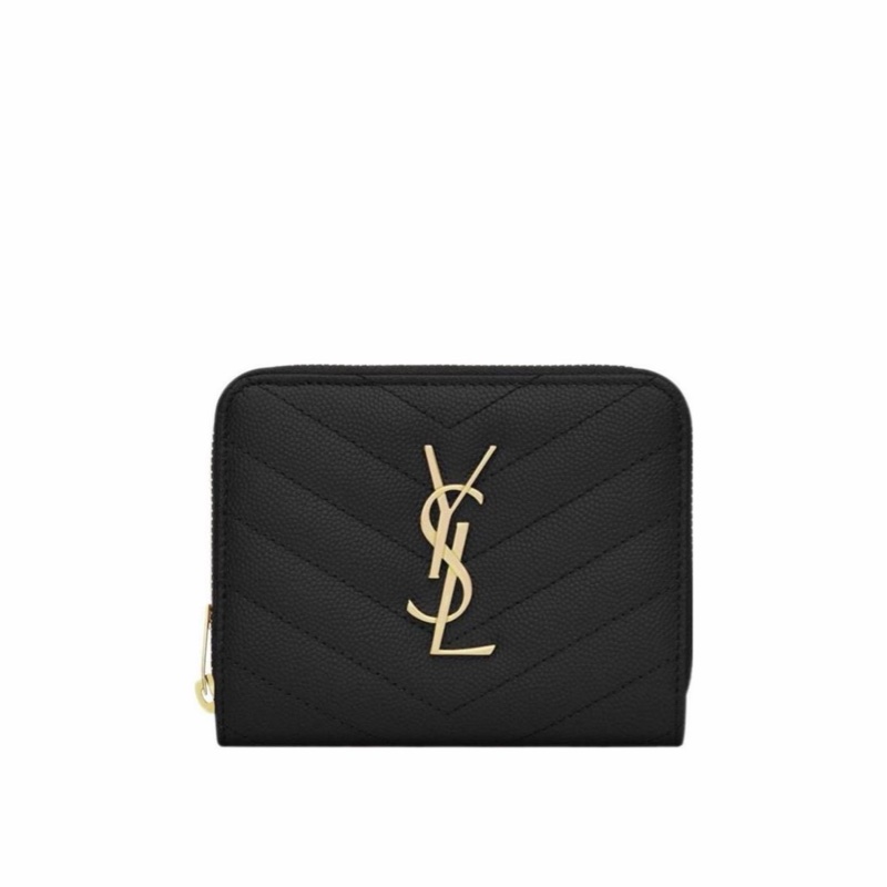 Saint Laurent 女士 全拉鍊錢包均碼碼12cm*3cm*10cm-0