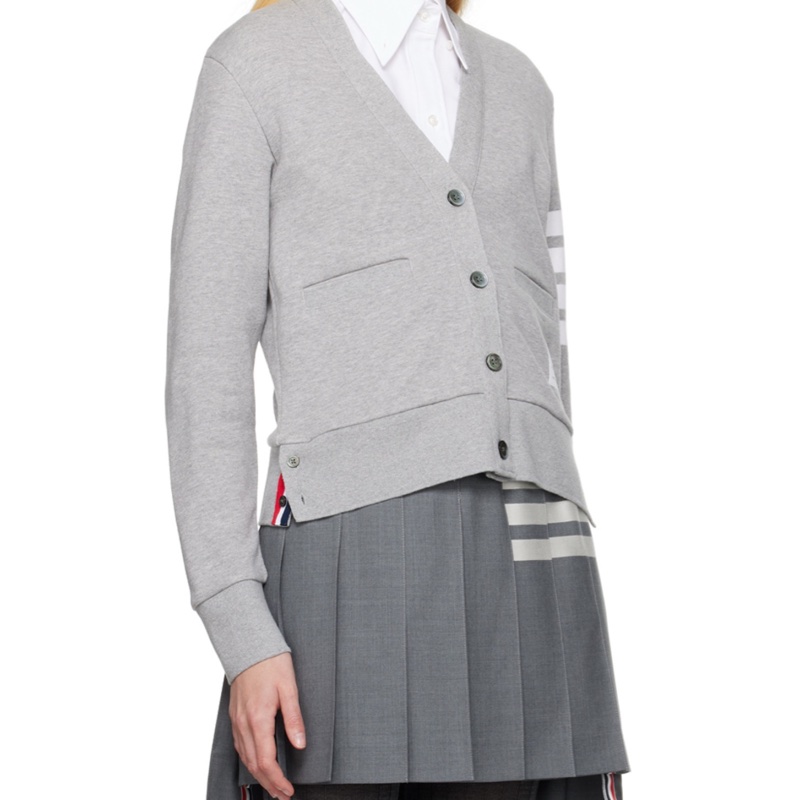 Thom Browne 女士 四條紋V領開衫IT-36 IT-38 IT-40 IT-42 IT-44碼-3
