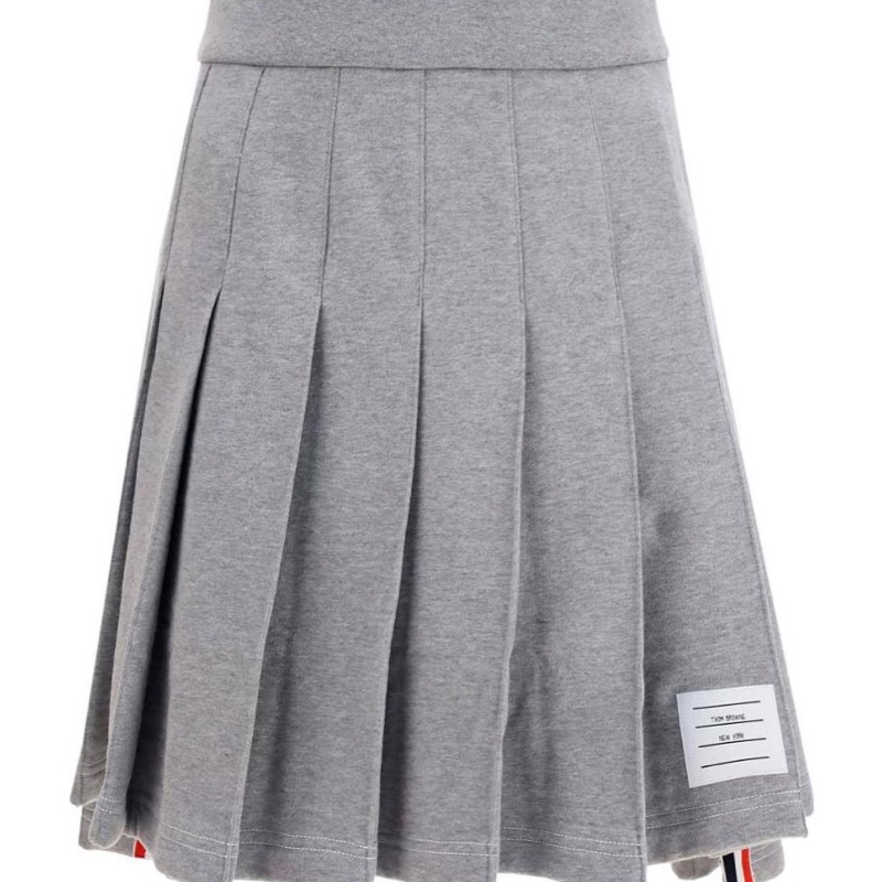 Thom Browne 女士 條紋百褶迷你裙IT-38 IT-40 IT-42碼-0