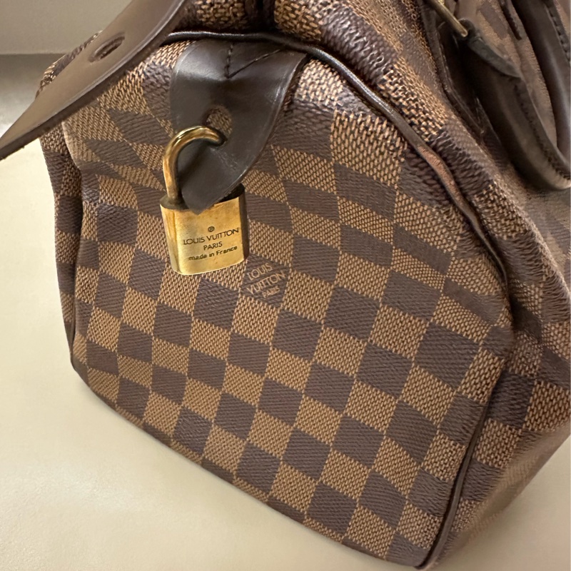 Louis Vuitton Speedy 30 經典褐色棋盤格-1