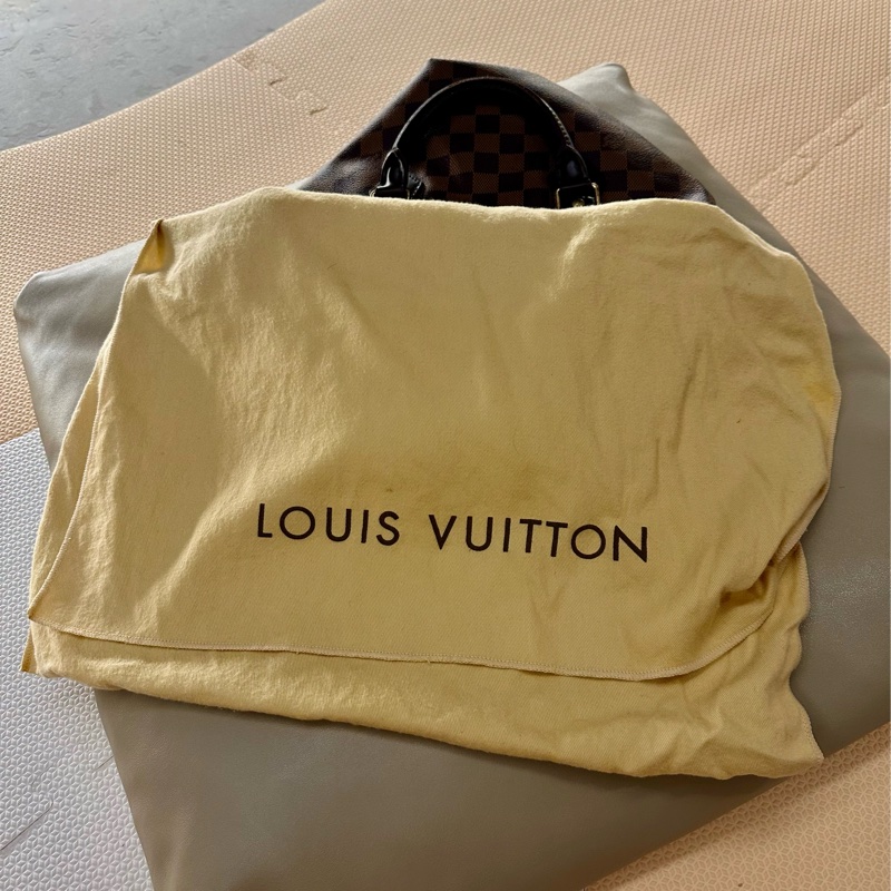 Louis Vuitton Speedy 30 經典褐色棋盤格-6