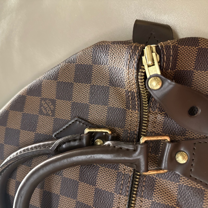 Louis Vuitton Speedy 30 經典褐色棋盤格-11