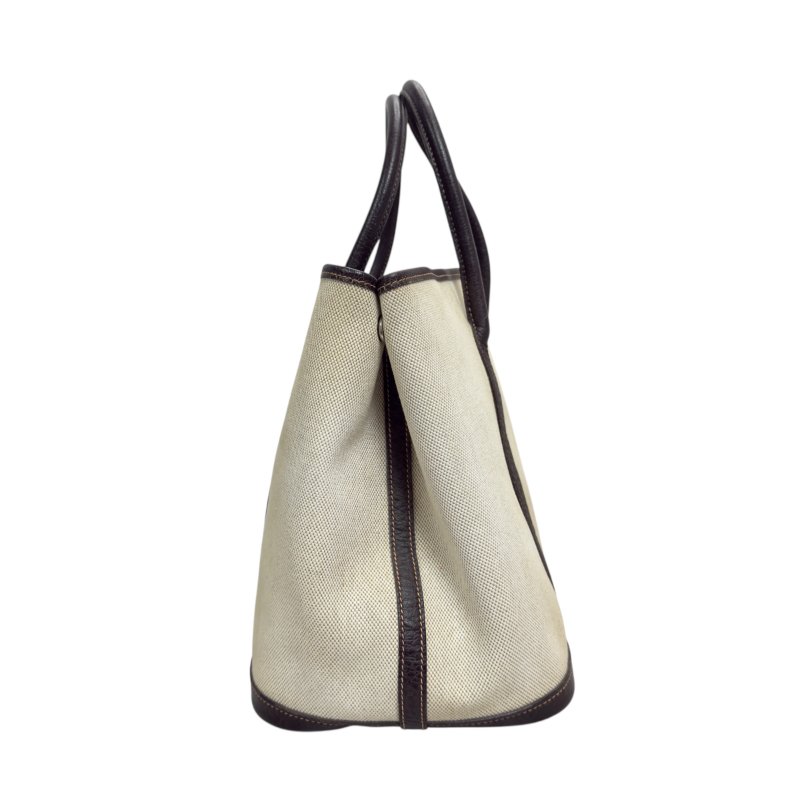 HERMES 中古 Garden Party 36 手袋 框H刻-4