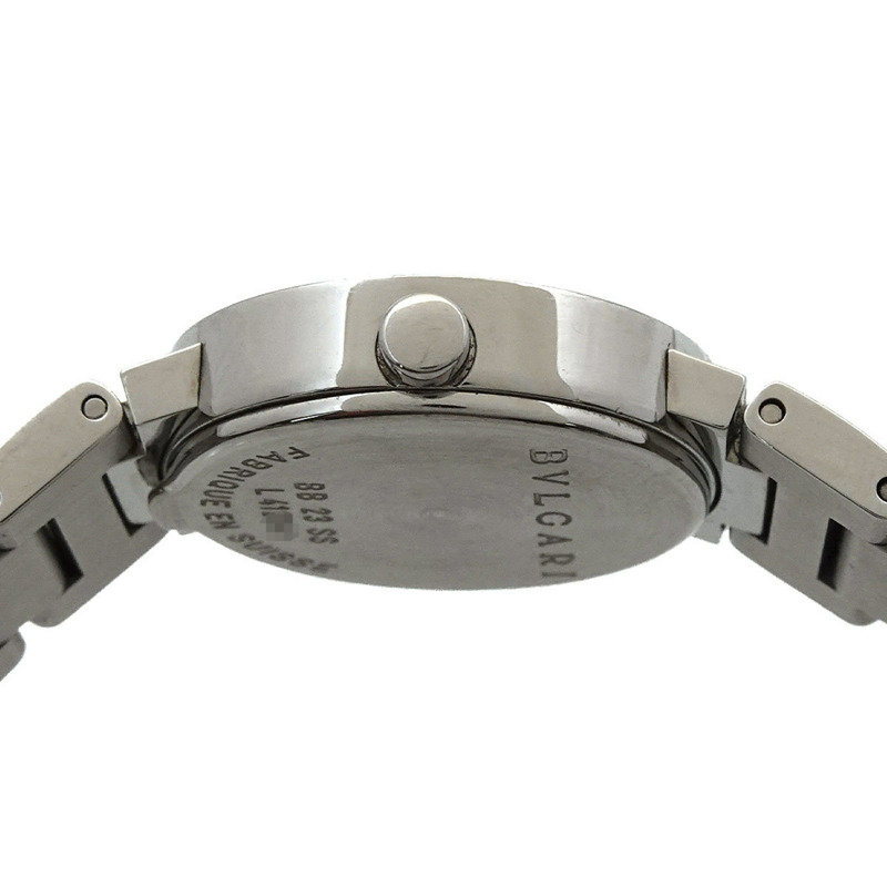 寶格麗 BB23SS 女士腕錶 日期顯示 銀色石英錶-5