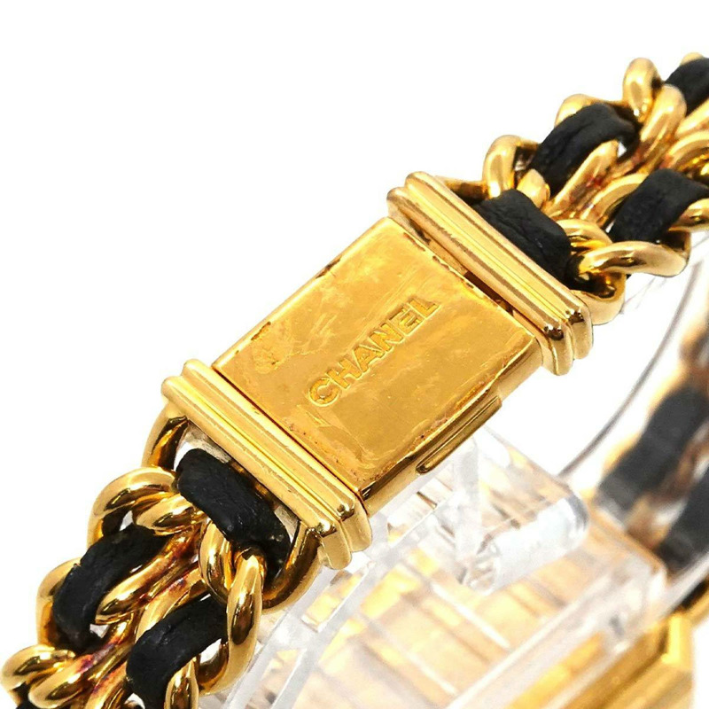 香奈兒 Premiere 女士腕錶,L 碼,H0001,黑金配色,石英機芯-5