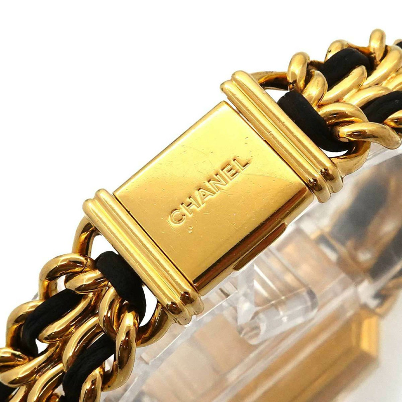 香奈兒 (CHANEL) Premiere 女士腕錶，M 碼，H0001，黑金配色，石英機芯-6