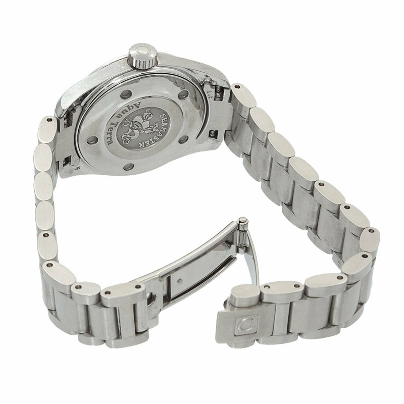 歐米茄海馬系列Aqua Terra 2577 50 女士腕錶,附日期顯示,黑色石英機芯-4