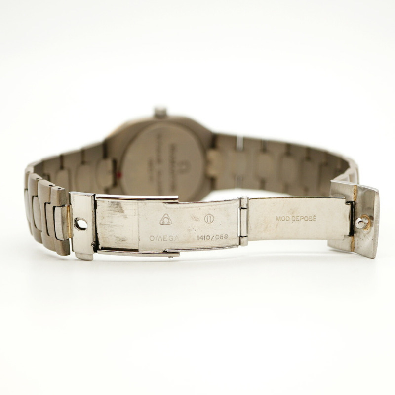 歐米茄海馬系列 196.0291 灰色錶盤男士腕錶-4