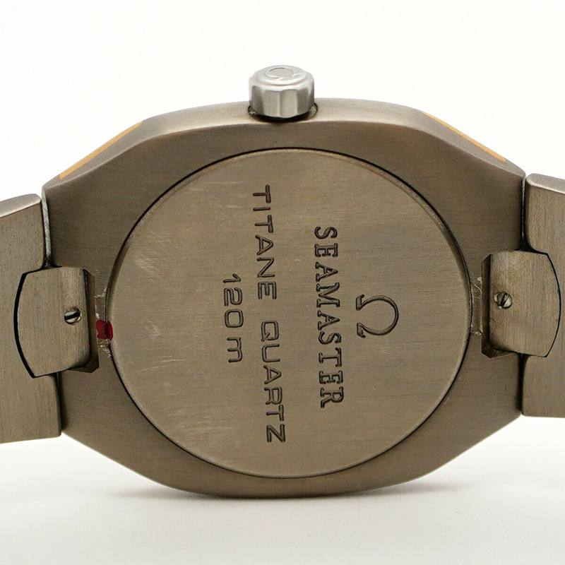 歐米茄海馬系列 196.0291 灰色錶盤男士腕錶-5