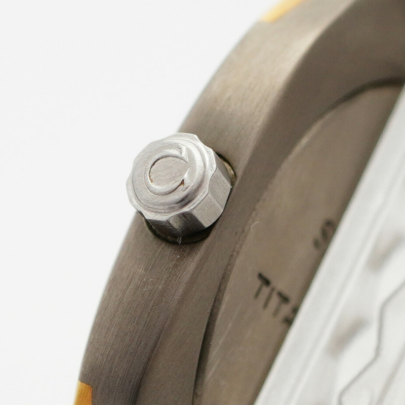 歐米茄海馬系列 196.0291 灰色錶盤男士腕錶-11