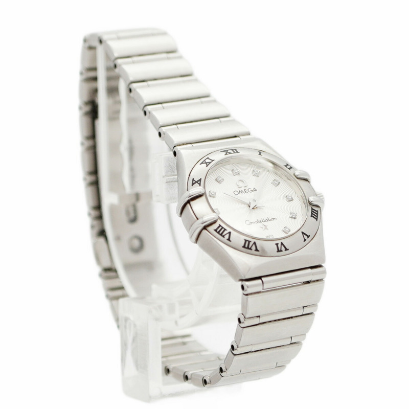 歐米茄星座系列 1562.36 銀色錶盤女錶-3