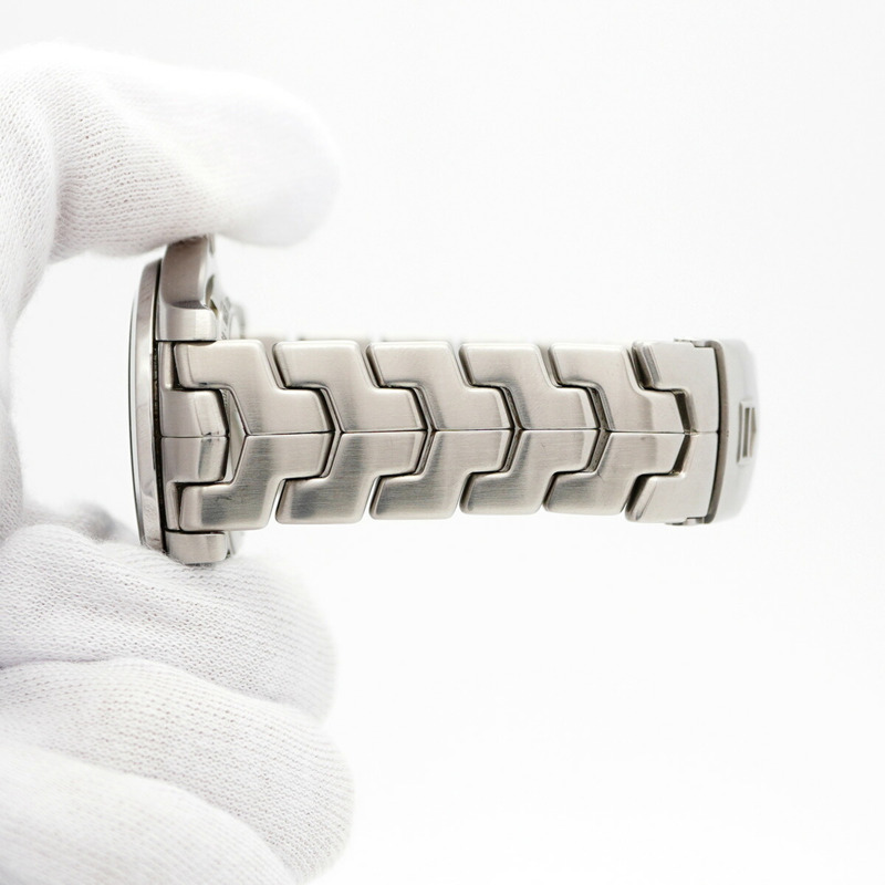 泰格豪雅 Link WJF211A 黑色錶盤男士腕錶-6