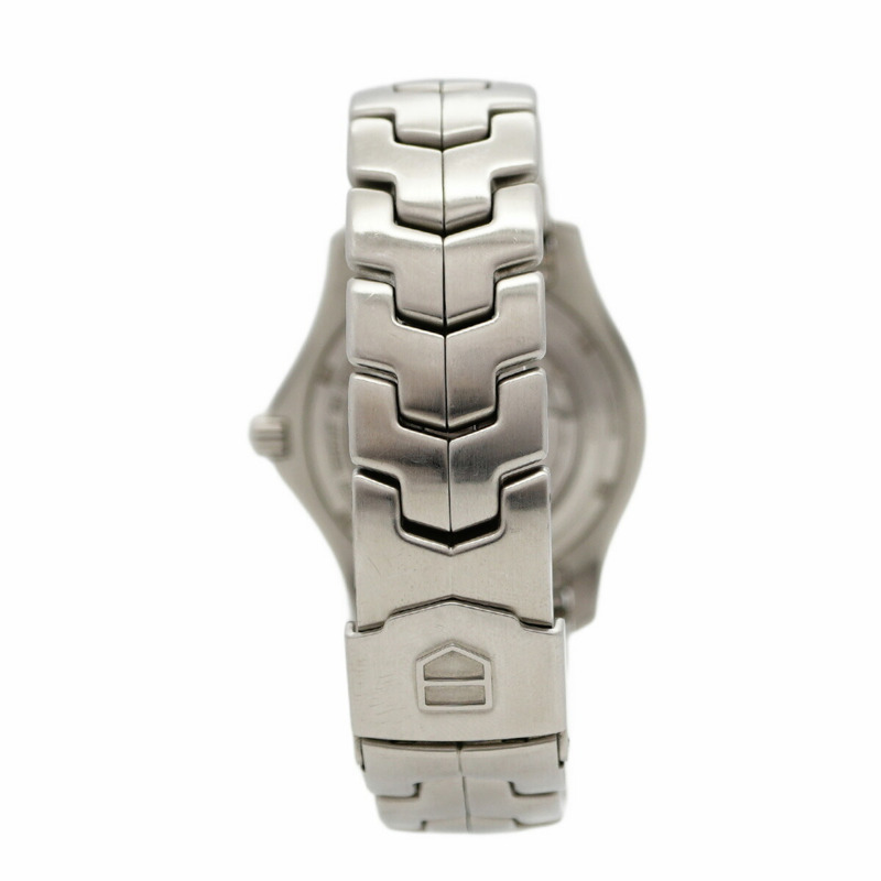 泰格豪雅 Link WJF211A 黑色錶盤男士腕錶-8