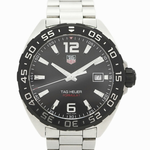 TAG Heuer Formula 1 WAZ1110 黑色錶盤男士腕錶
