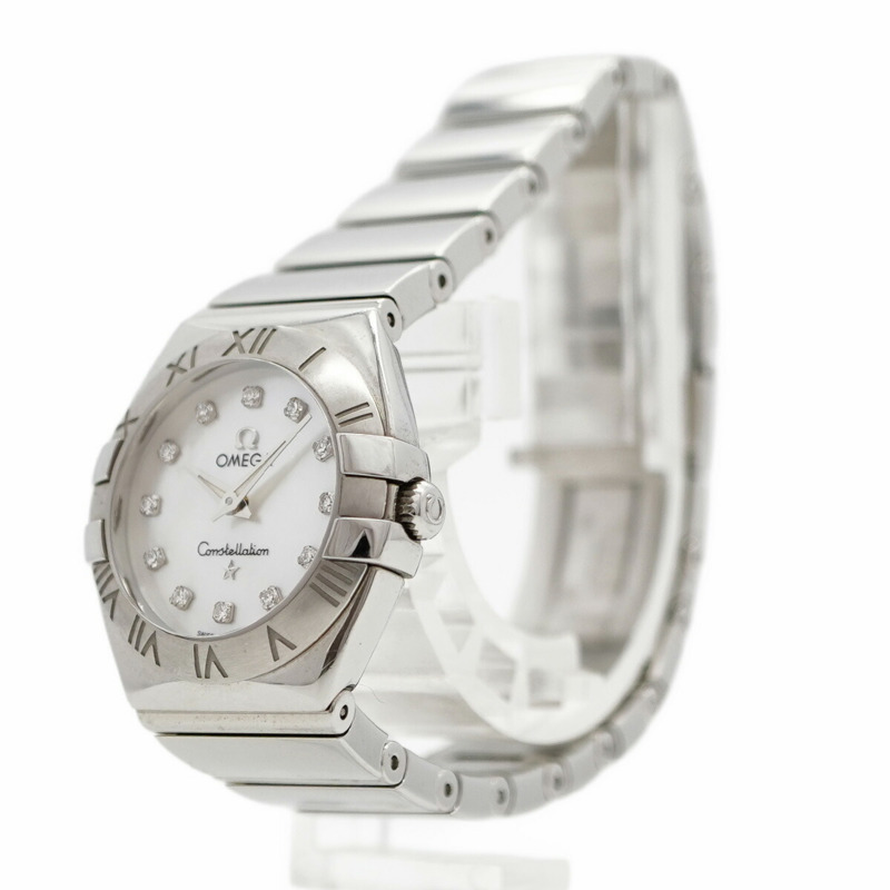 歐米茄星座系列 123.10.24.60.55.002 白色錶盤女錶-2