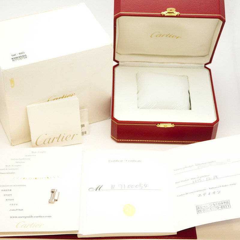 卡地亞 Calibre de Diver W7100054 黑色錶盤男士腕錶-1