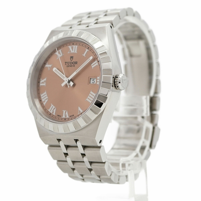 帝舵皇家28500橘色錶盤男士腕錶-2