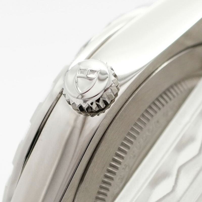 帝舵皇家28500橘色錶盤男士腕錶-10