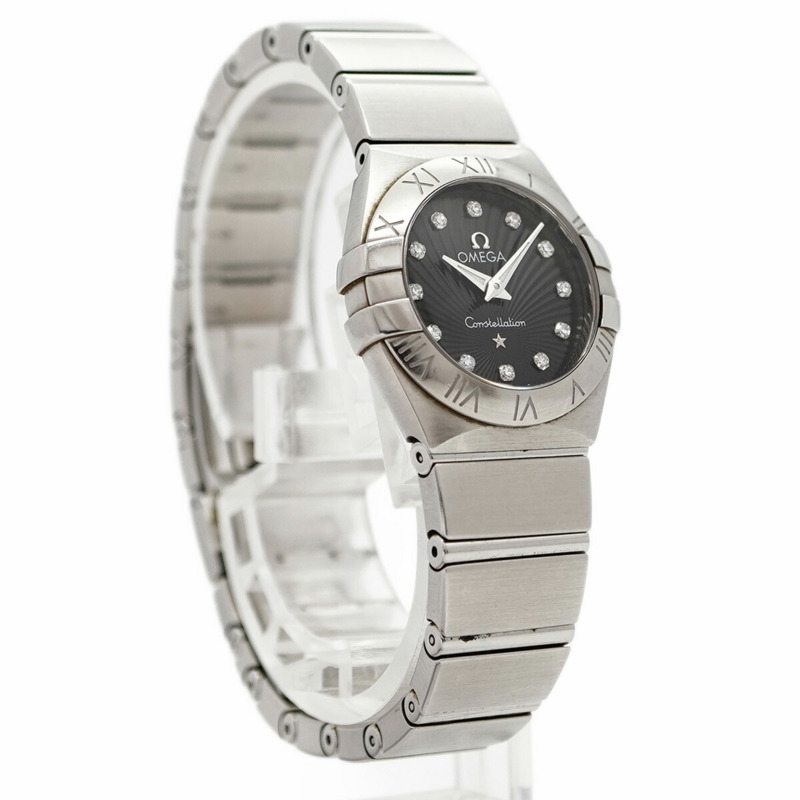 歐米茄星座系列 123.10.24.60.51.001 黑色錶盤女錶-3