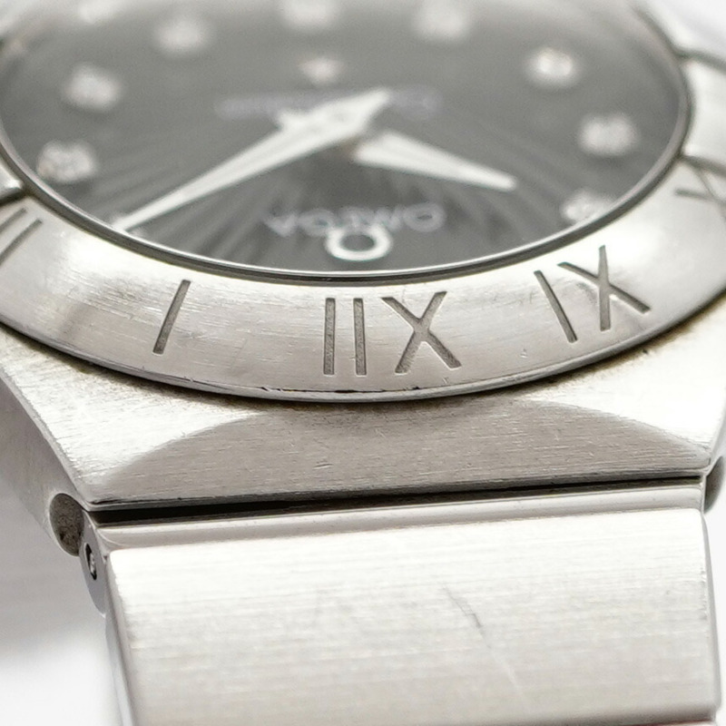 歐米茄星座系列 123.10.24.60.51.001 黑色錶盤女錶-7