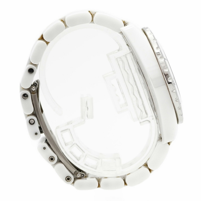 香奈兒 J12 藍光 H3827 白色錶盤男士腕錶-10