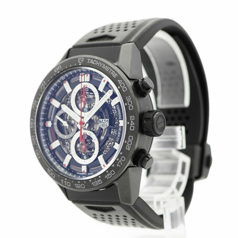 TAG Heuer 豪雅卡萊拉 CAR2090 鏤空錶盤男士腕錶-2