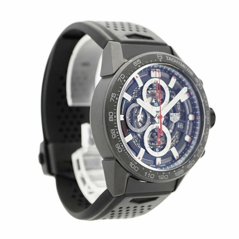 TAG Heuer 豪雅卡萊拉 CAR2090 鏤空錶盤男士腕錶-3