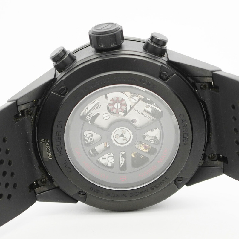 TAG Heuer 豪雅卡萊拉 CAR2090 鏤空錶盤男士腕錶-5