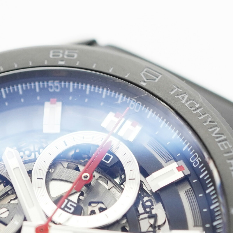 TAG Heuer 豪雅卡萊拉 CAR2090 鏤空錶盤男士腕錶-6